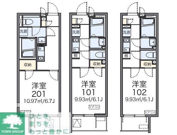 レオネクスト代官山の物件間取画像